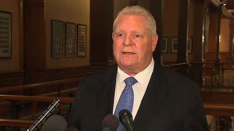 Doug Ford says Ontario can’t ‘roll over’ amid tariff threats