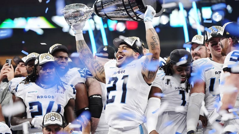 Argos take on Blue Bombers in Grey Cup